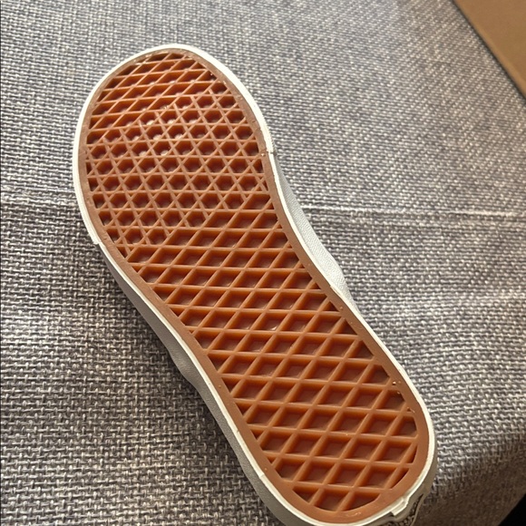 Vans Checkerboard Slip-On in Red and White - Picture 3 of 3